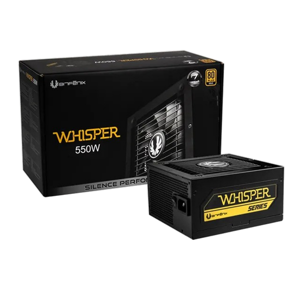 BITFENIX WHISPER 550W GOLD FULLY MODULAR