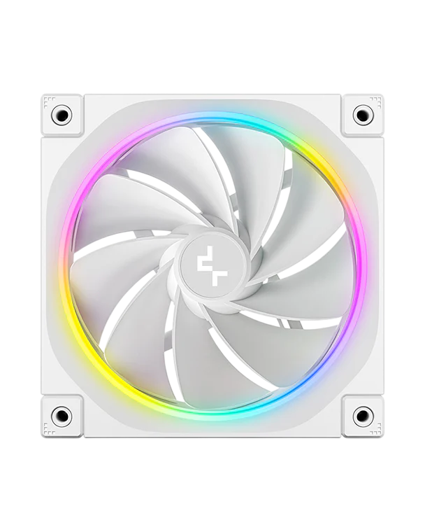 DEEPCOOL FL12R REVERSE BLADE ARGB PACK OF 3 - WHITE