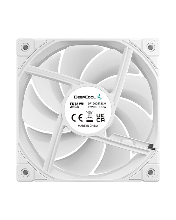 DEEPCOOL FD12 ARGB PACK OF 3 - WHITE