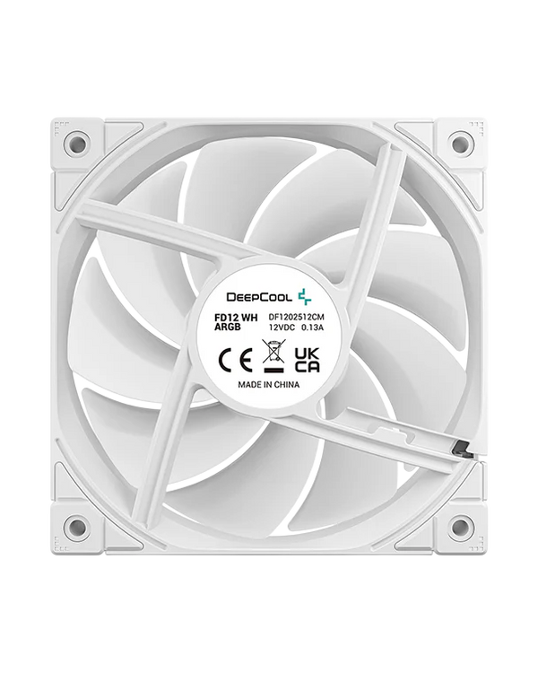 DEEPCOOL FD12 ARGB PACK OF 3 - WHITE