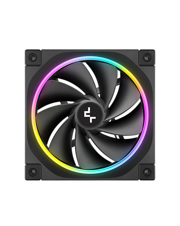 DEEPCOOL FL12R REVERSE BLADE ARGB PACK OF 3 - BLACK