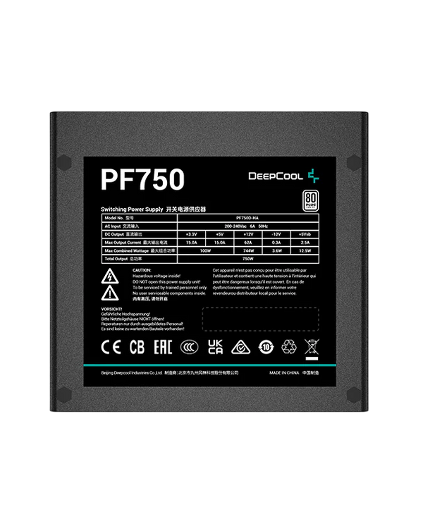 DEEPCOOL PF750D 750W 80 PLUS