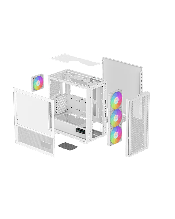 DEEPCOOL CH560 DIGITAL WHITE