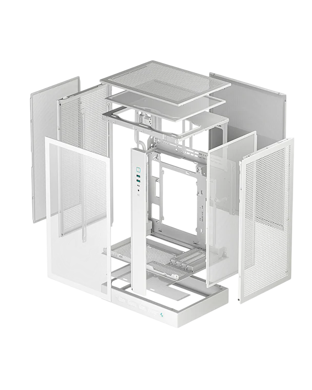 DEEPCOOL CH270 DIGITAL - WHITE