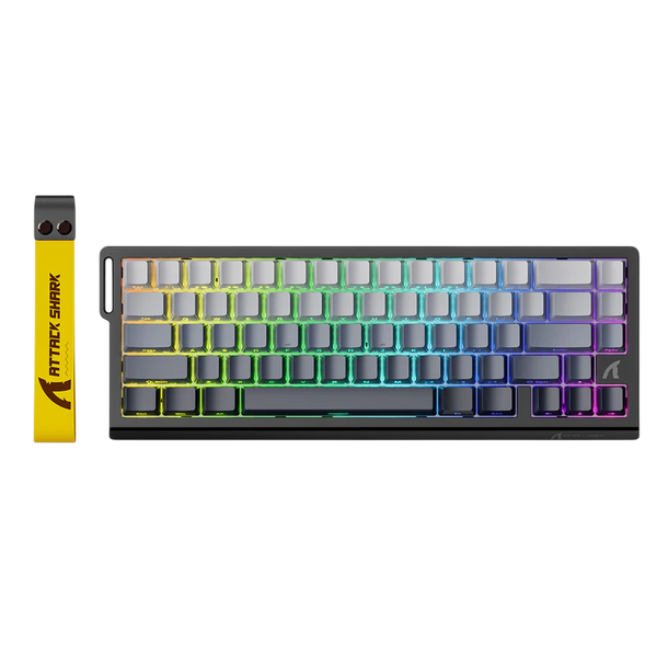 ATTACK SHARK X68HE - MOONLIGHT FADED