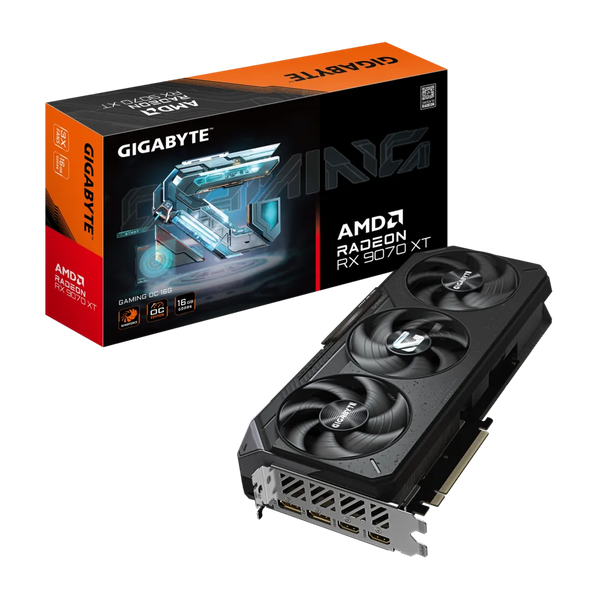 GIGABYTE AMD RADEON RX 9070 XT 16GB GAMING OC EDITION