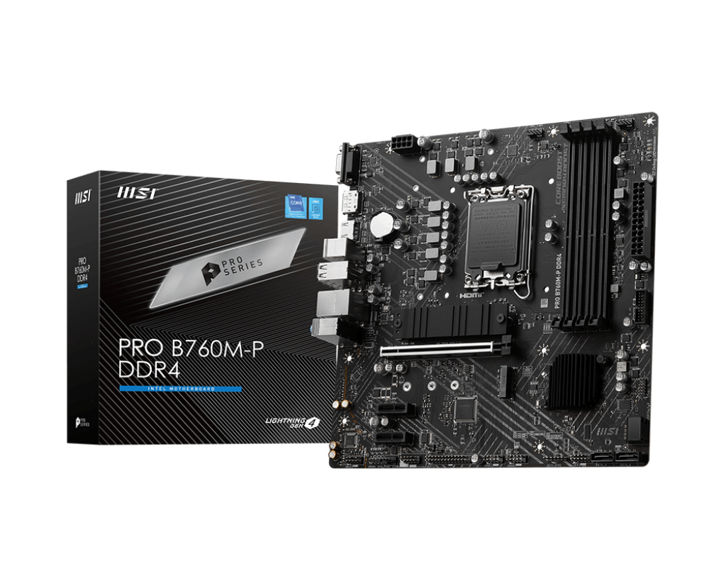 MSI PRO B760M-P DDR4 - INTEL LGA 1700 DDR4