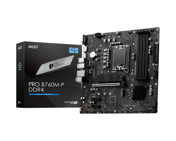 MSI PRO B760M-P DDR4 - INTEL LGA 1700 DDR4
