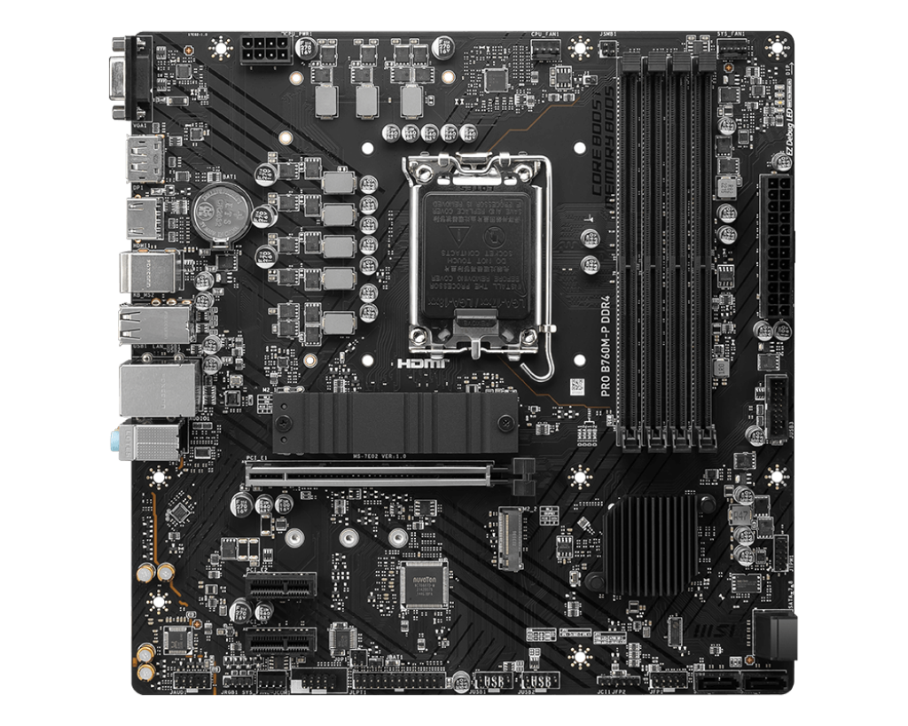 MSI PRO B760M-P DDR4 - INTEL LGA 1700 DDR4