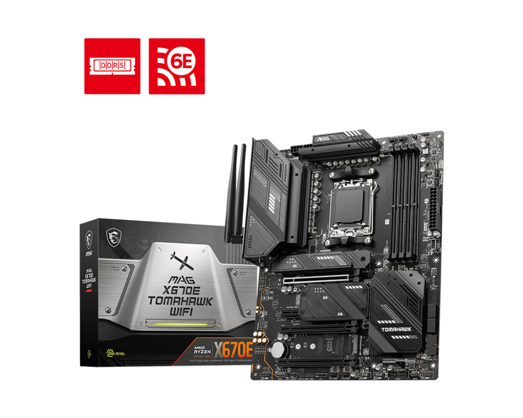 MSI MAG X670E TOMAHAWK WIFI - AMD AM5 DDR5