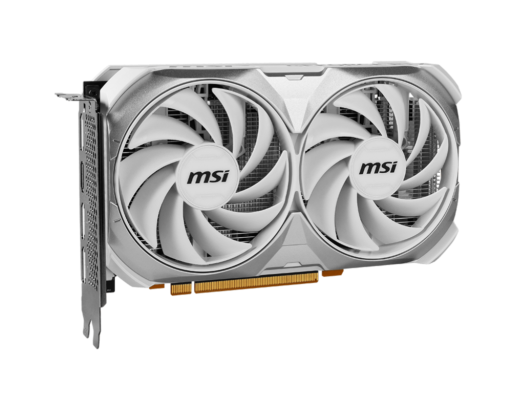 MSI GEFORCE RTX 4060 8GB VENTUS 2X OC EDITION - WHITE