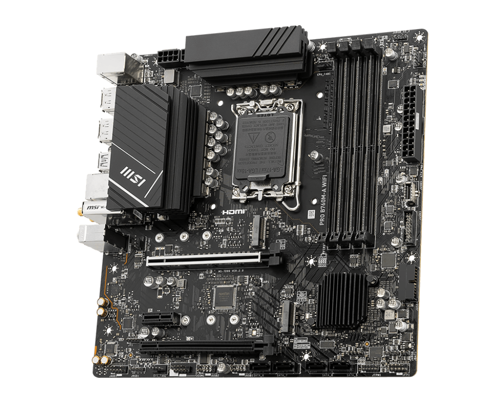 MSI PRO B760M-A WIFI - INTEL LGA 1700 DDR5