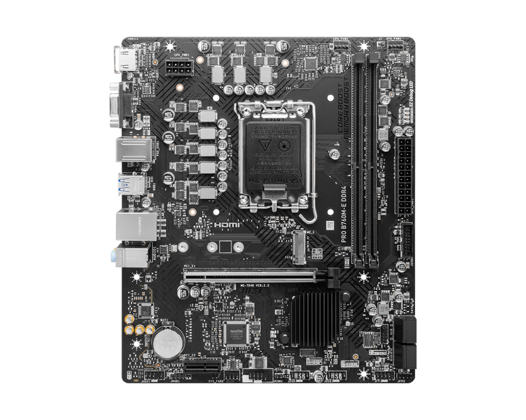 MSI PRO B760M-E DDR4 - INTEL LGA 1700 DDR4