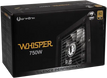BITFENIX WHISPER 750W GOLD FULLY MODULAR