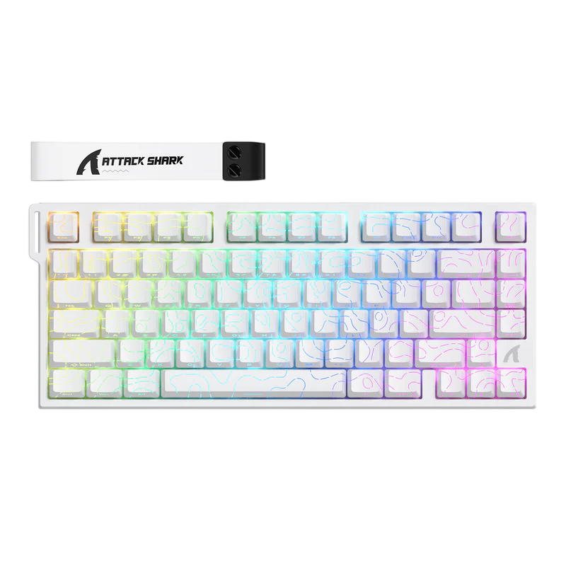ATTACK SHARK R82 HE - WHITE CONTOUR