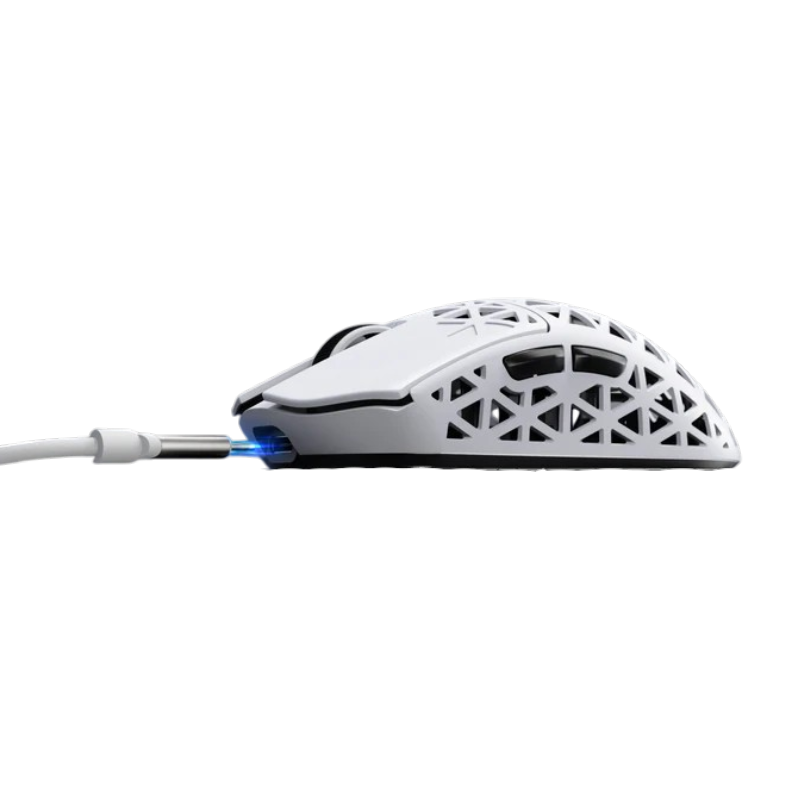 ATTACK SHARK R5 ULTRA CARBON FIBER - WHITE
