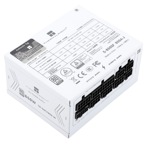THERMALRIGHT SG 850W 80 PLUS GOLD ATX 3.1 - WHITE