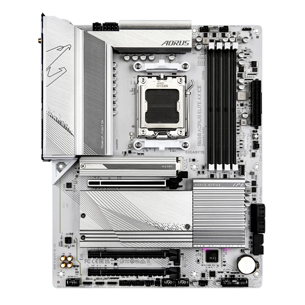 GIGABYTE B650 AORUS ELITE AX ICE - AMD AM5 DDR5