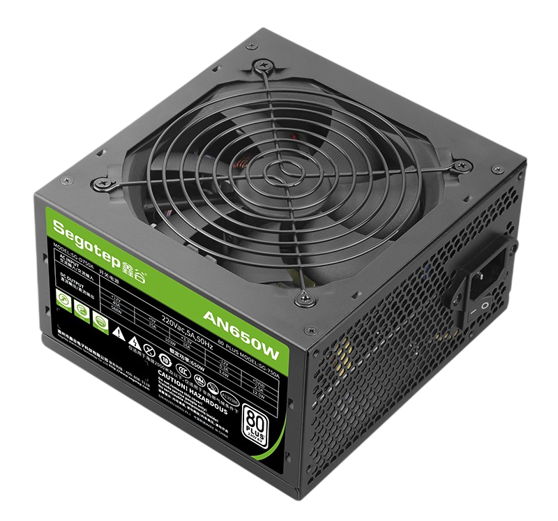 SEGOTEP AN650W 80 PLUS - BLACK