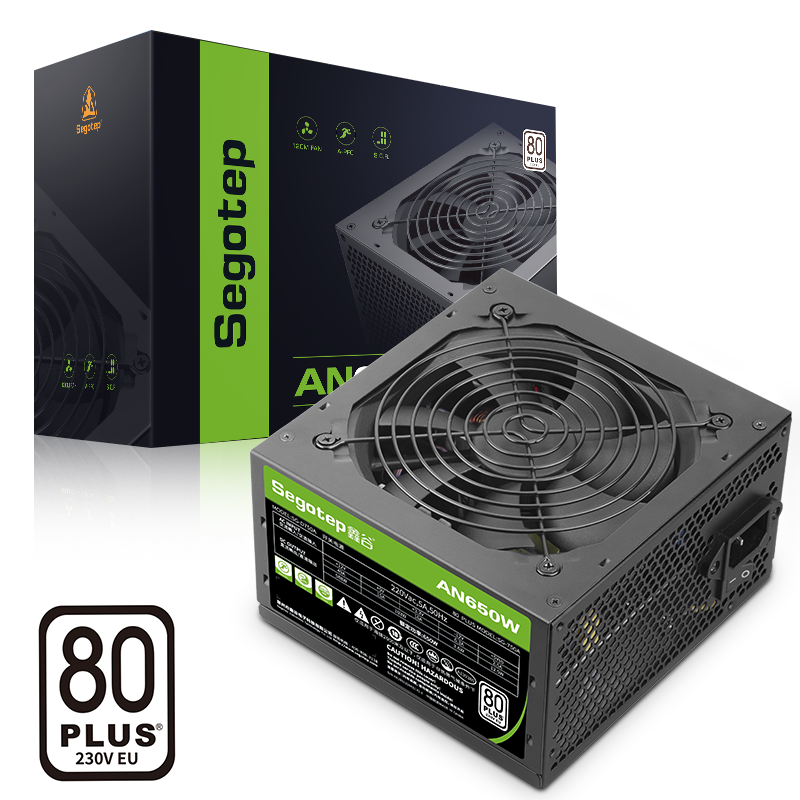 SEGOTEP AN650W 80 PLUS - BLACK