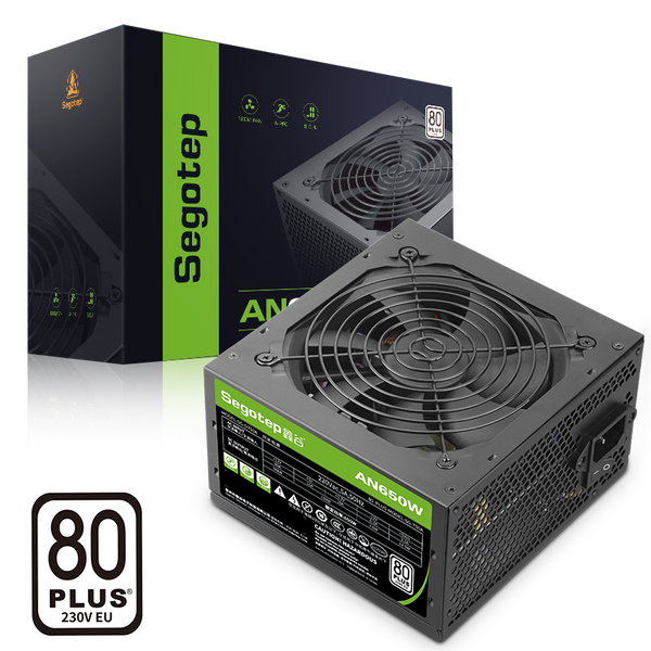 SEGOTEP AN650W 80 PLUS - BLACK