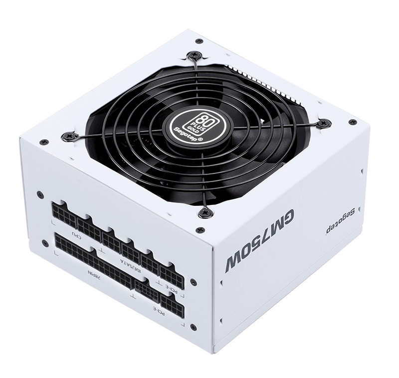 SEGOTEP GM750W 80 PLUS GOLD ATX 3.0 FULLY MODULAR - WHITE