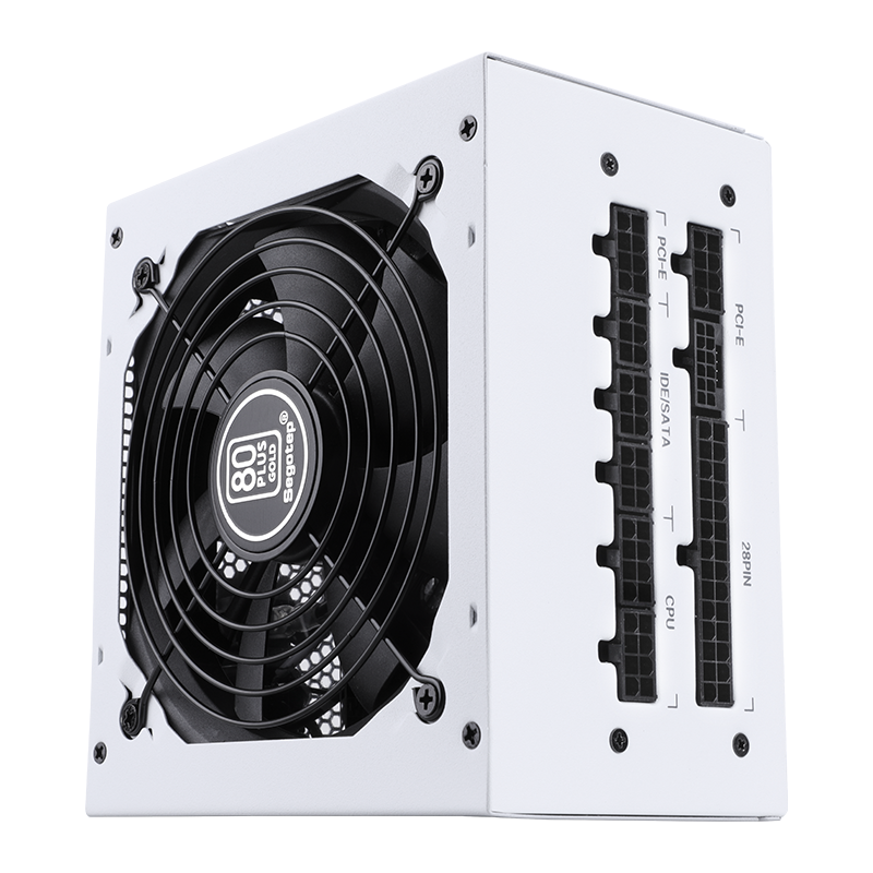 SEGOTEP GM750W 80 PLUS GOLD ATX 3.0 FULLY MODULAR - WHITE
