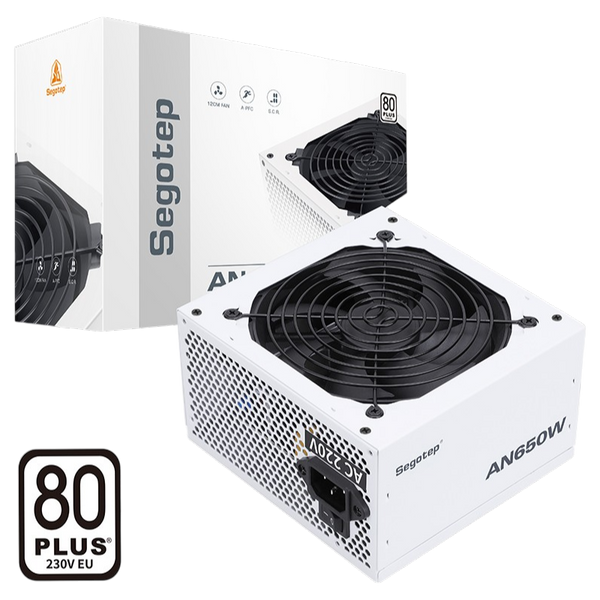 SEGOTEP AN650W 80 PLUS - WHITE
