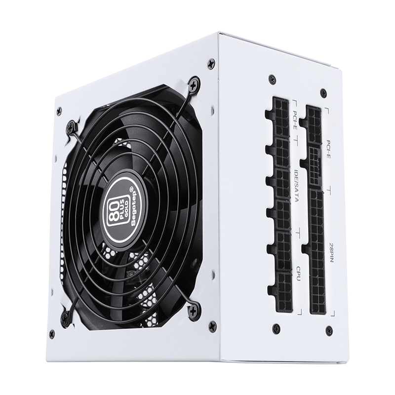 SEGOTEP GM850W 80 PLUS GOLD ATX 3.1 FULLY MODULAR - WHITE