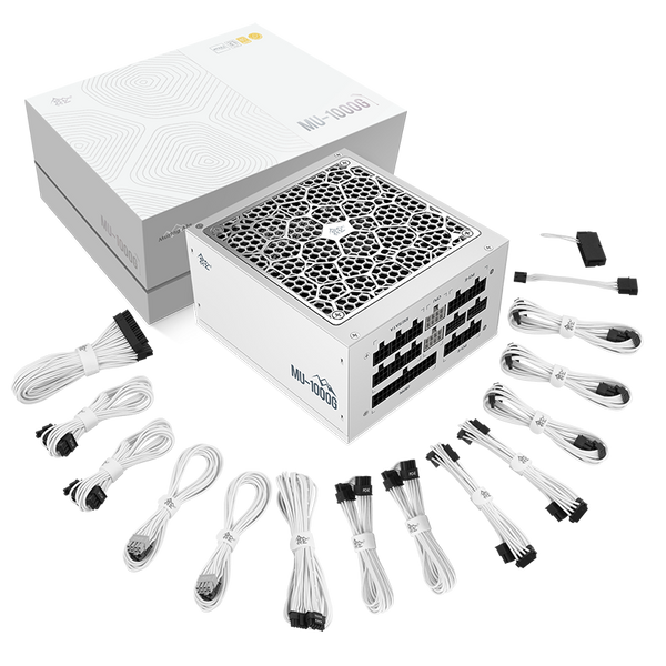 SEGOTEP MU-1000G 80 PLUS GOLD ATX 3.1 FULLY MODULAR - WHITE