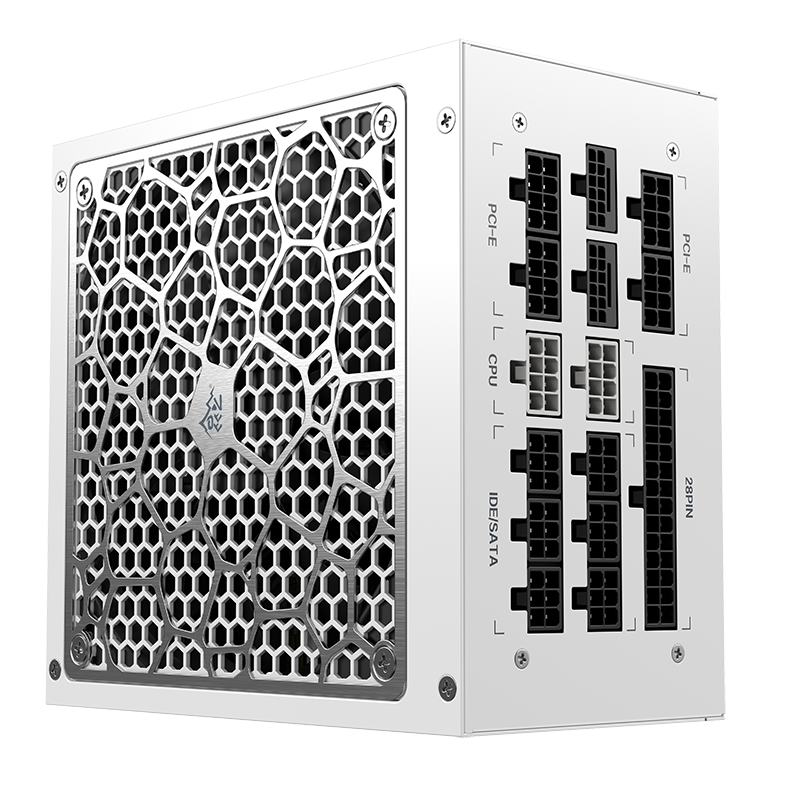 SEGOTEP MU-1000G 80 PLUS GOLD ATX 3.1 FULLY MODULAR - WHITE