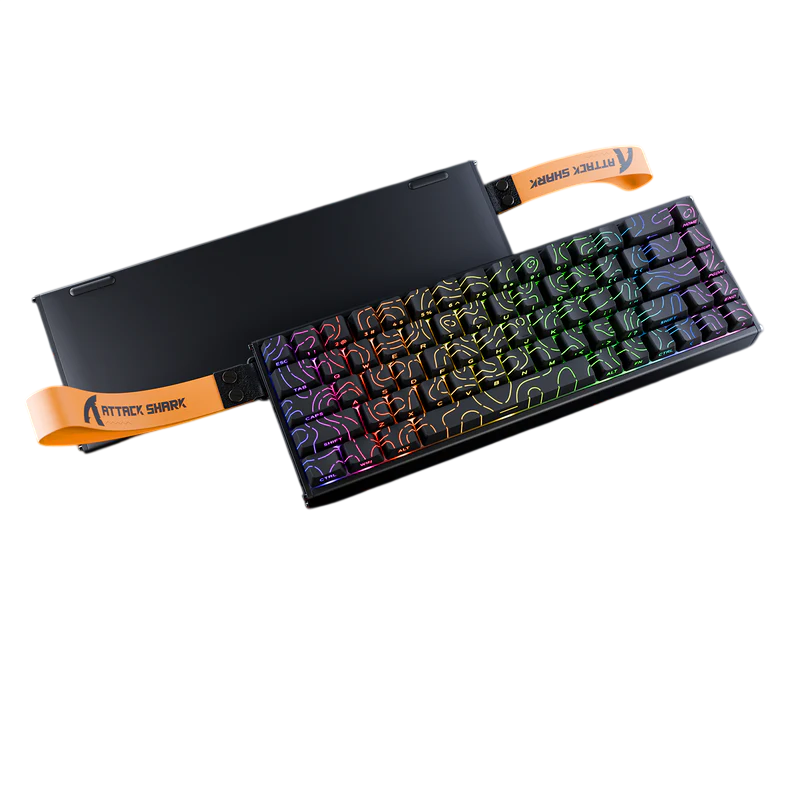 ATTACK SHARK X68 MAX HE - BLACK CONTOUR