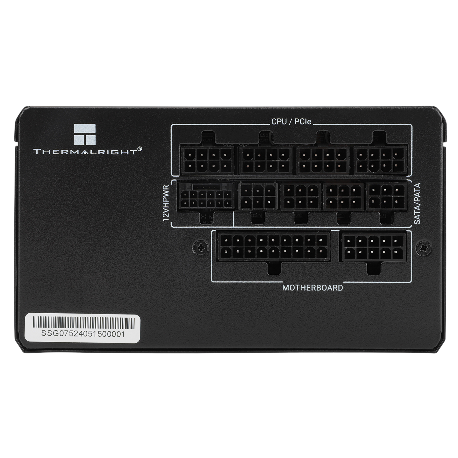 THERMALRIGHT 750W 80 PLUS GOLD ATX 3.1 FULLY MODULAR - BLACK