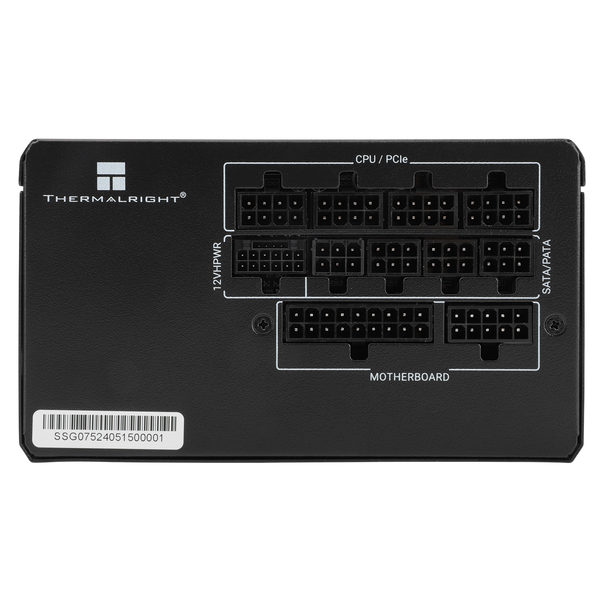 THERMALRIGHT 750W 80 PLUS GOLD ATX 3.1 FULLY MODULAR - BLACK
