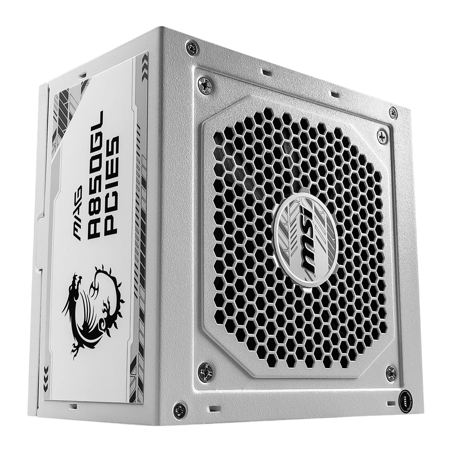 MSI MAG A850GL PCIE5 850W 80 PLUS GOLD ATX 3.1 FULLY MODULAR - WHITE
