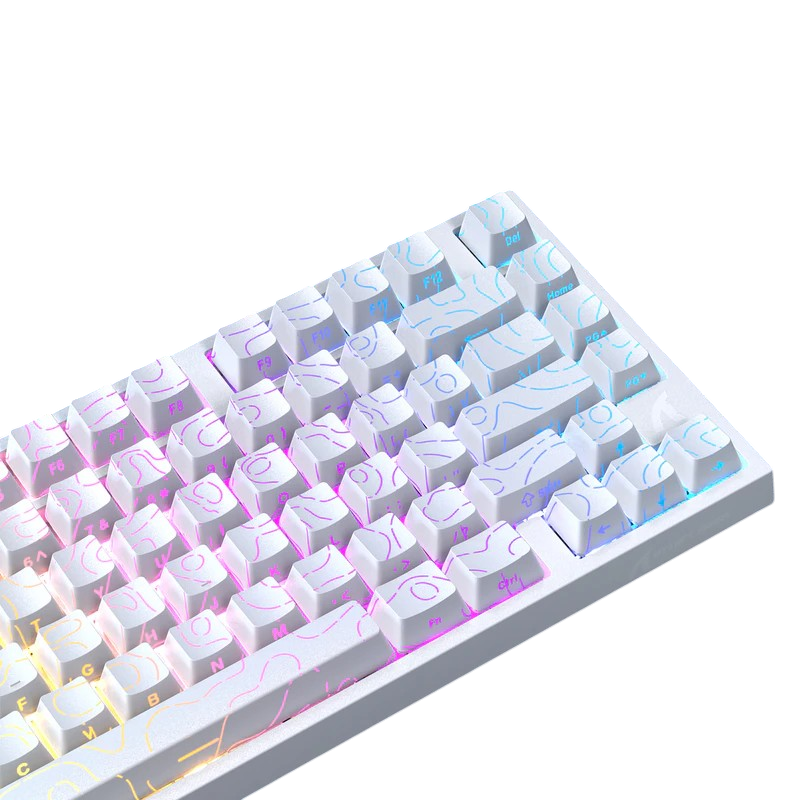 ATTACK SHARK R82 HE - WHITE CONTOUR