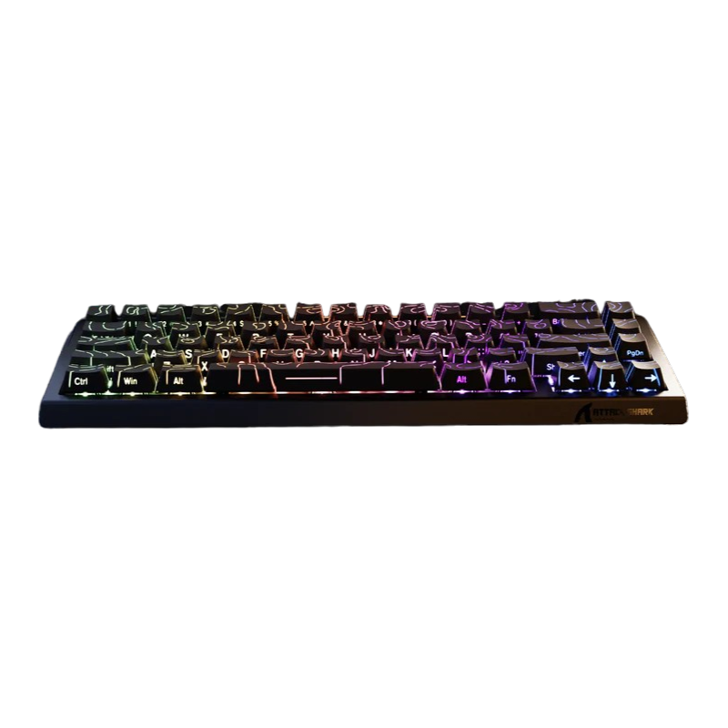 ATTACK SHARK X68HE - BLACK CONTOUR LINES