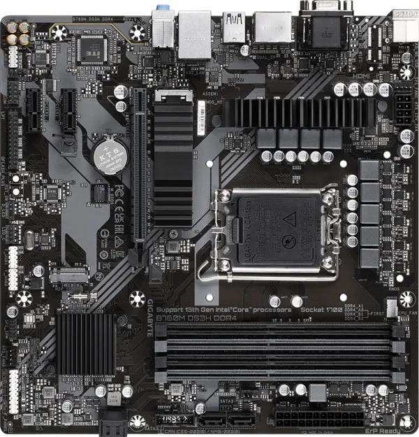 GIGABYTE B760M DS3H - INTEL LGA 1700 DDR4