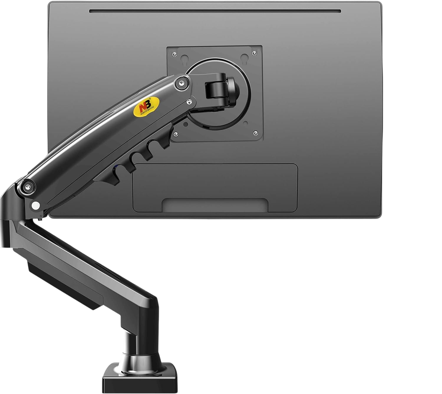 NB F80 GAS SPRING FULL MOTION DESK MONITOR ARM