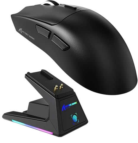 ATTACK SHARK X1 LIGHTWEIGHT WIRELESS - BLACK