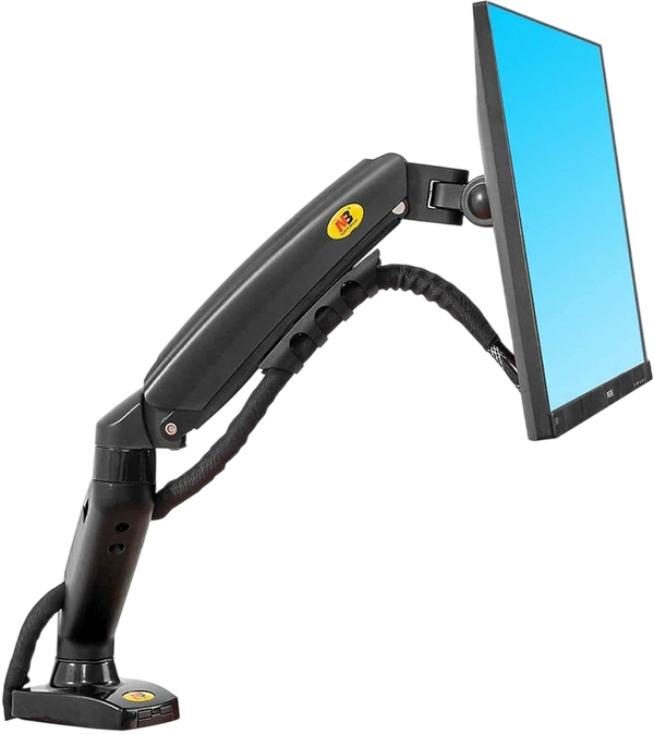 NB F80 GAS SPRING FULL MOTION DESK MONITOR ARM