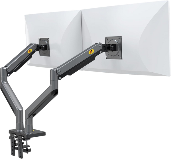 NB G35 DESK DUAL MONITOR ARM 22"-35" FULL MOTION