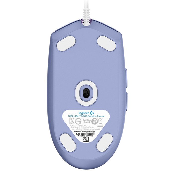 LOGITECH G102 LIGHTSYNC RGB WIRED - LILAC