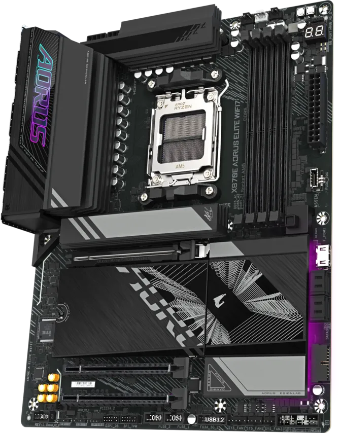 GIGABYTE X870E AORUS ELITE WIFI 7 - AMD AM5 DDR5
