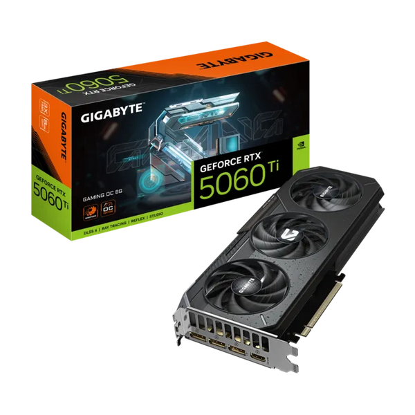 GIGABYTE GEFORCE RTX 5060 TI 8GB GAMING OC - BLACK