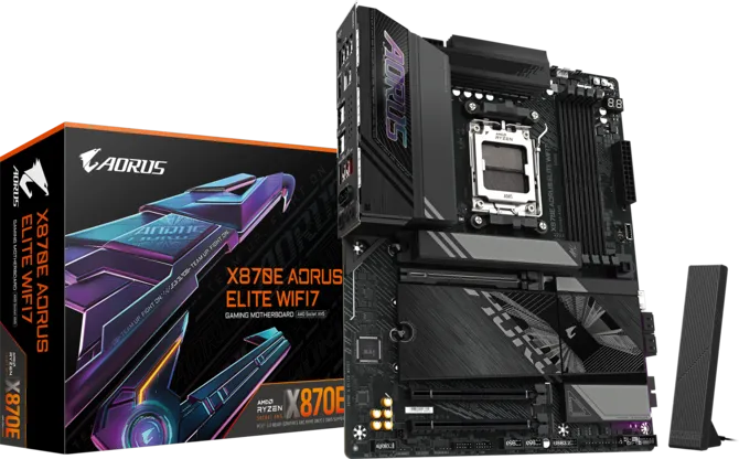 GIGABYTE X870E AORUS ELITE WIFI 7 - AMD AM5 DDR5