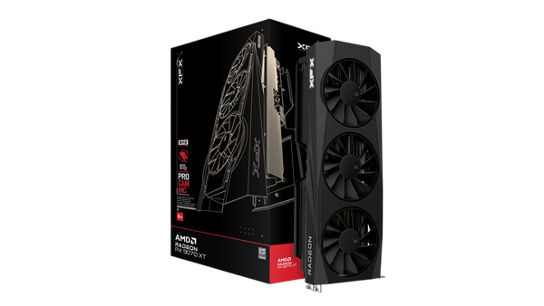 XFX AMD RADEON RX 9070XT 16 GB QUICKSILVER GAMING EDITION