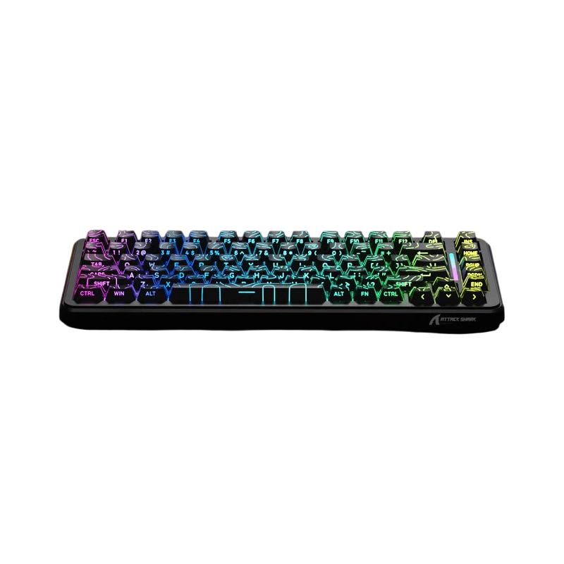 ATTACK SHARK X82 PRO HE - BLACK CONTOURS
