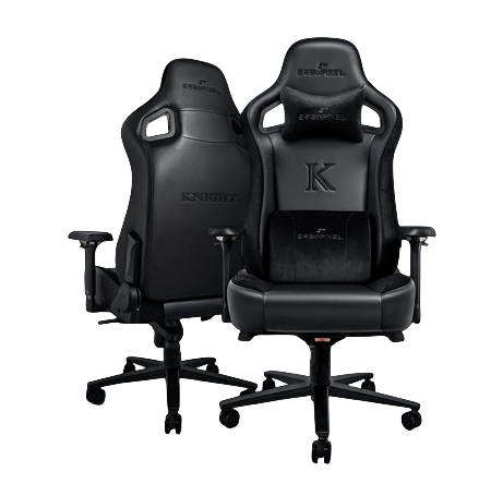 ERGOPIXEL KNIGHT BLACK ALCANTARA