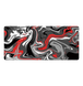LIQUID RED GREY - MOUSEPAD 90 X 40 CM